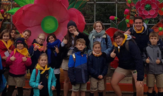Speelclub Chiro Bronem in de Zoo